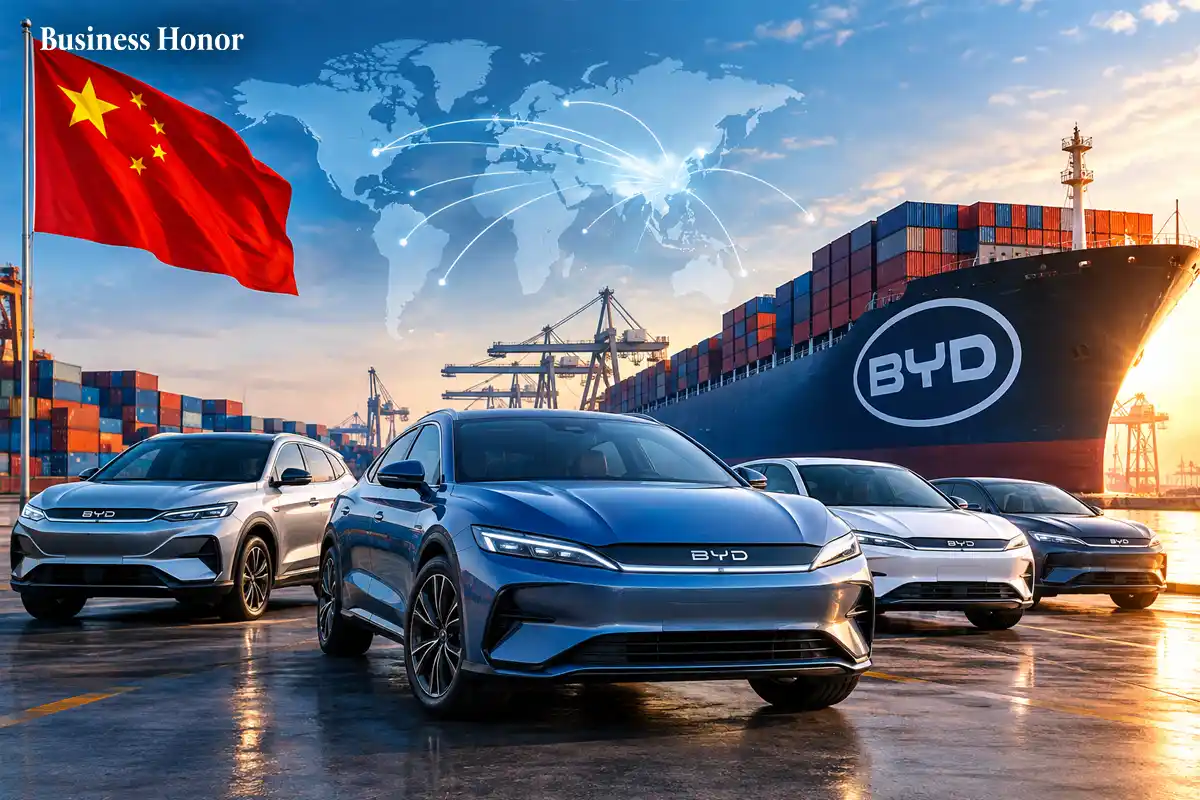  BYD Overseas Sales Target 2.5 Million as China Price War Hits Automakers 